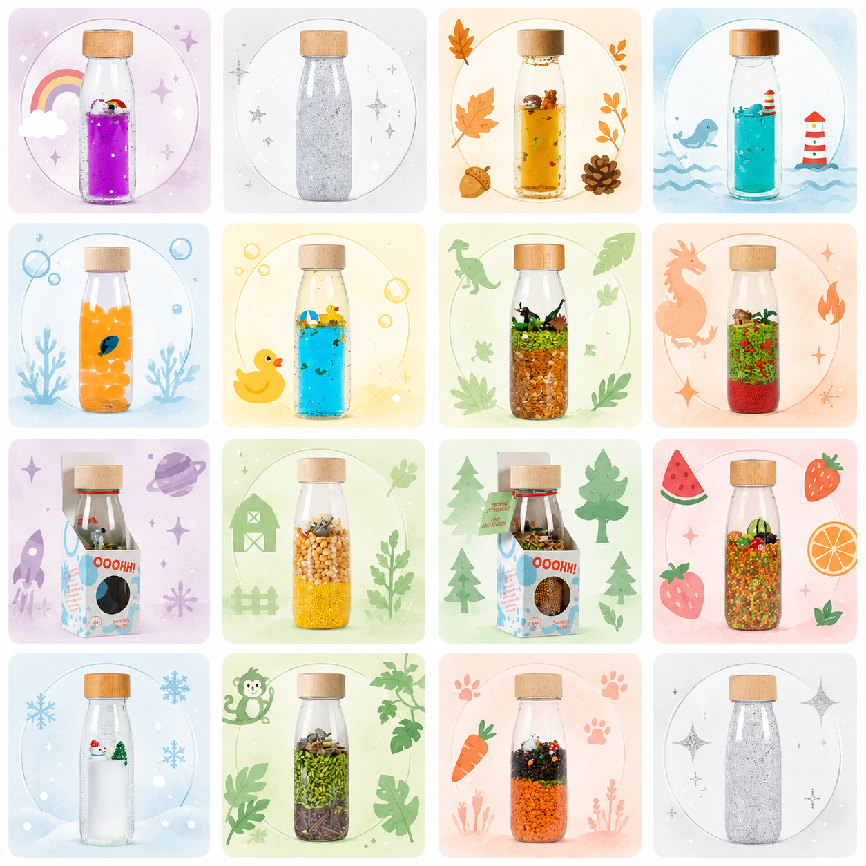 Bouteilles Sensorielles