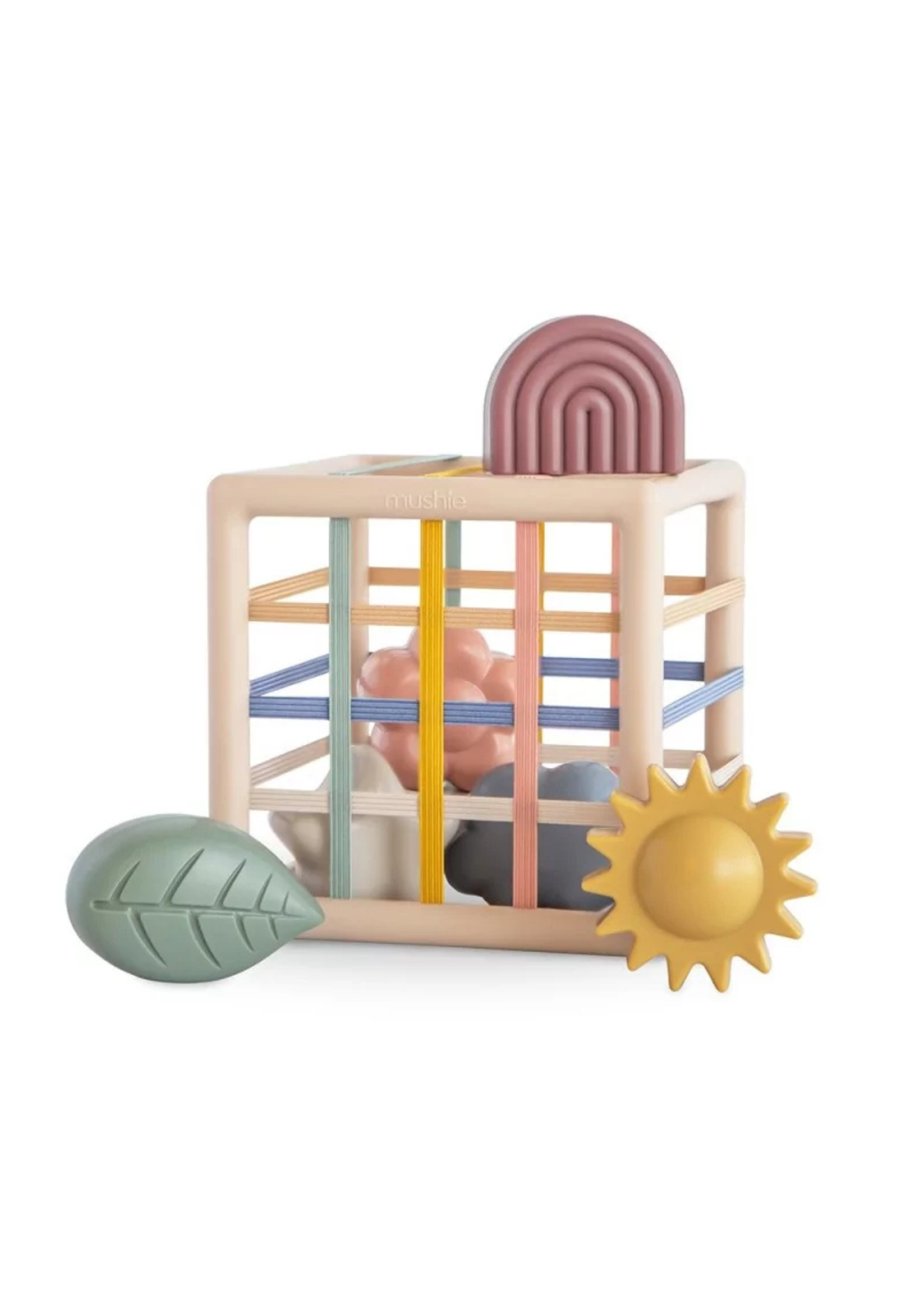 Boîte à forme et élastique