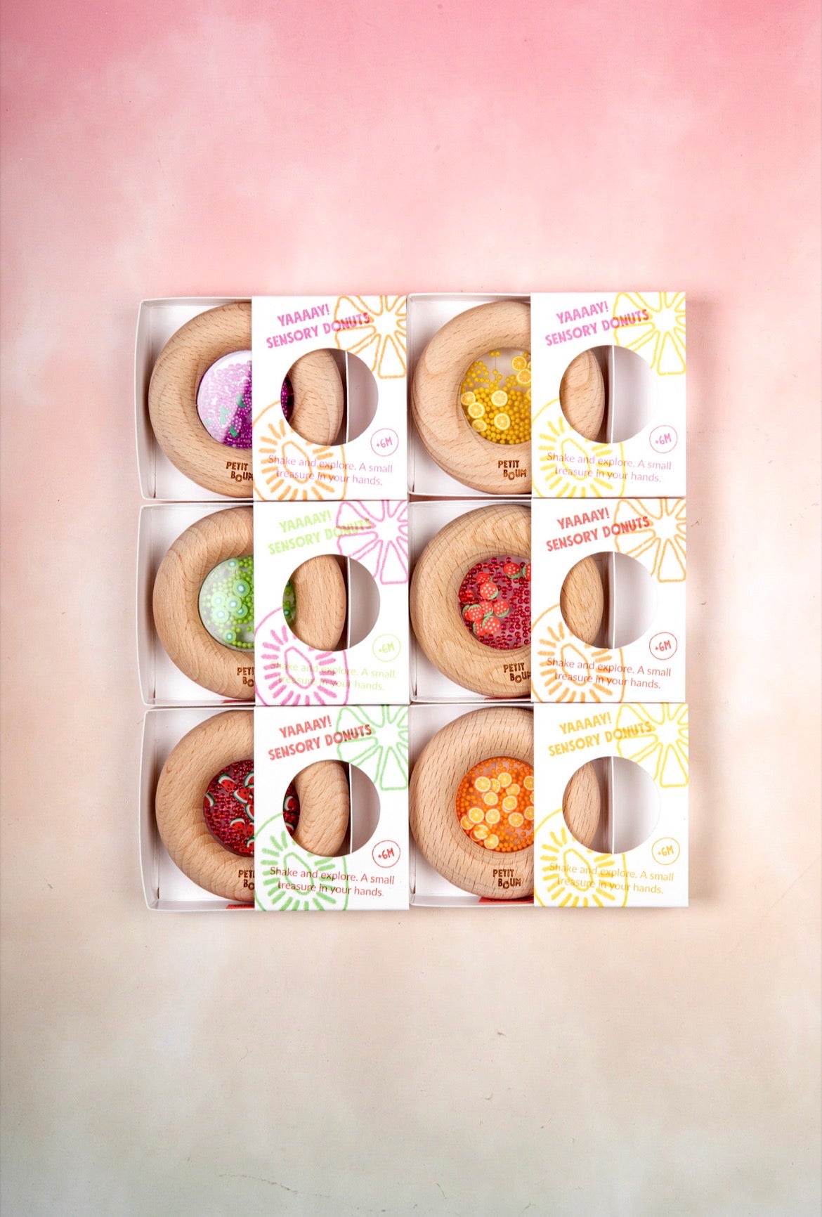 Donut sensoriel - Raisin