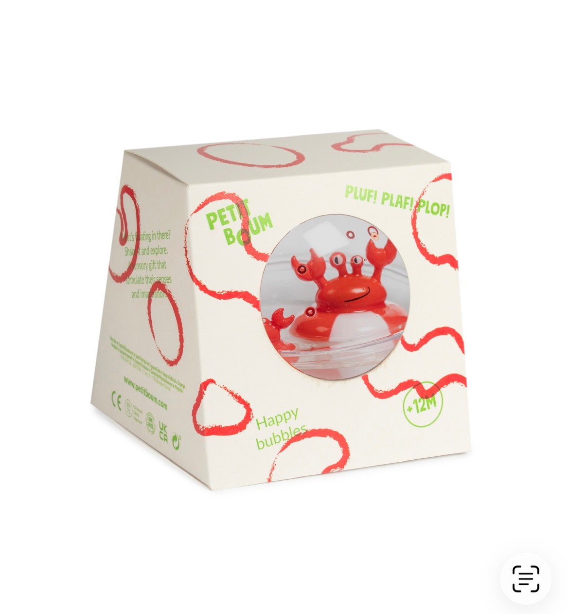 Happy bubbles - Crabe