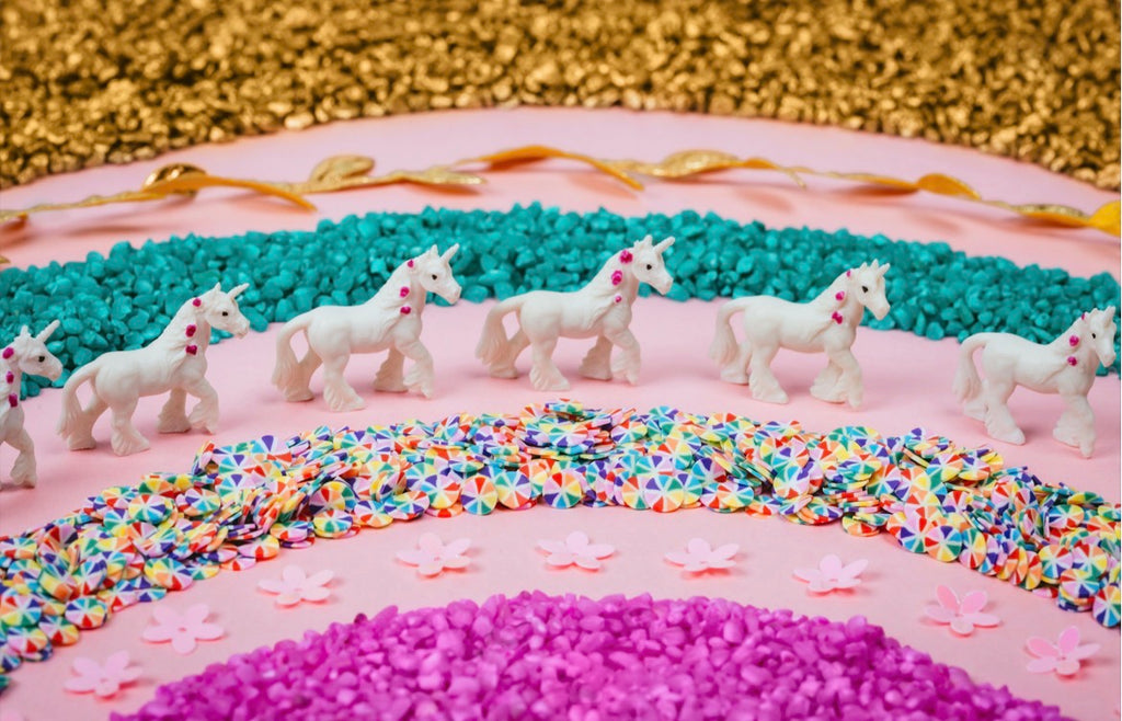 Bouteille sensorielle - Licorne