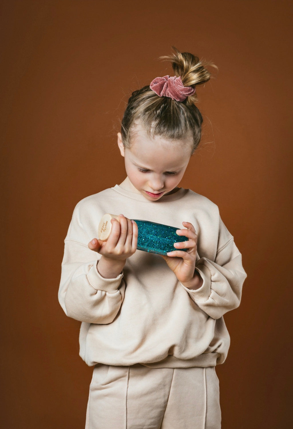 Bouteille sensorielle - Turquoise
