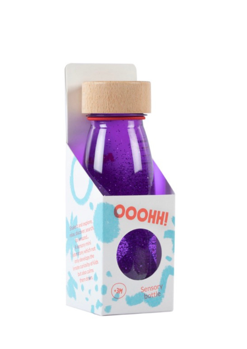 Bouteille sensorielle - Mauve