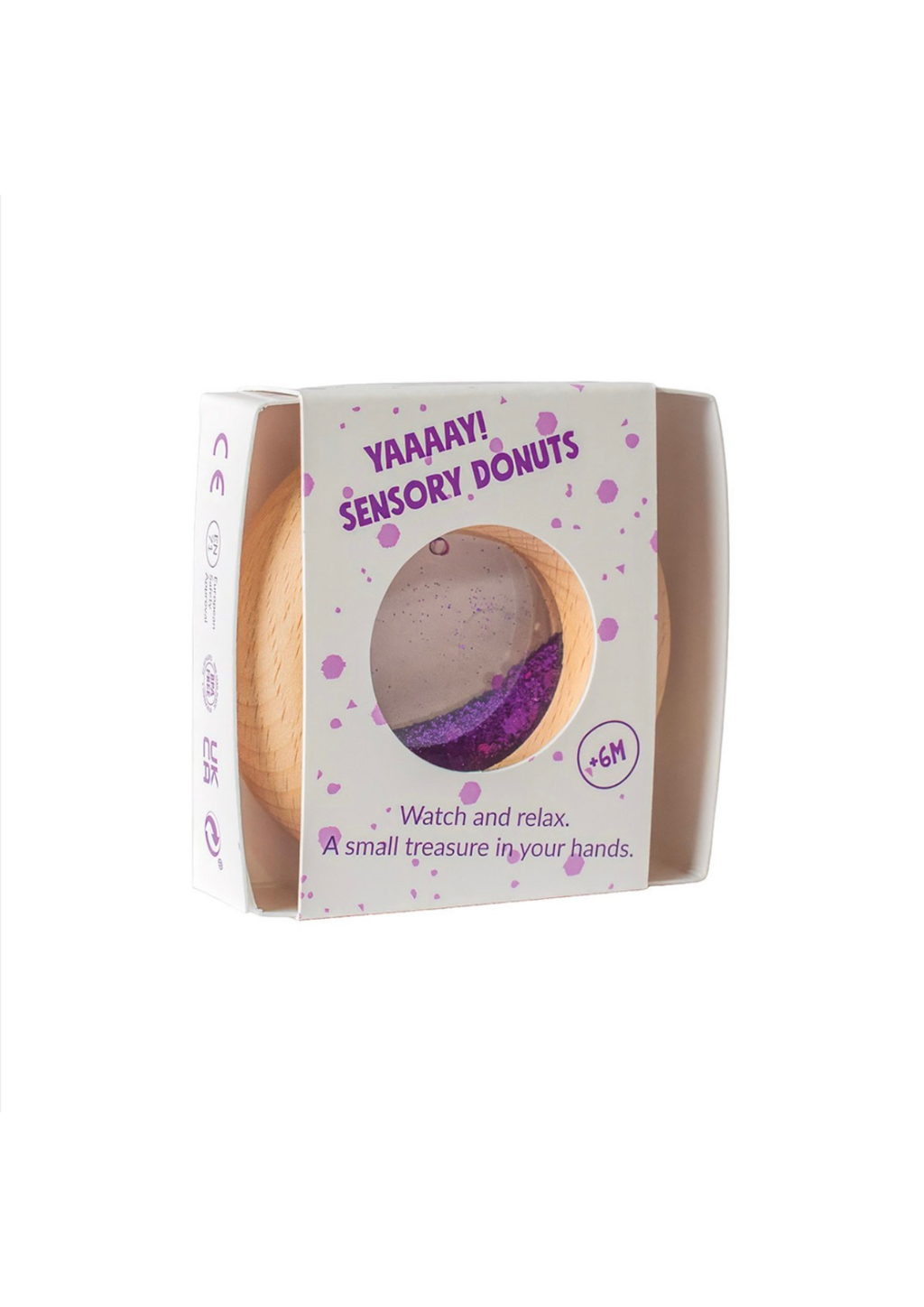 Donut sensoriel - Mauve