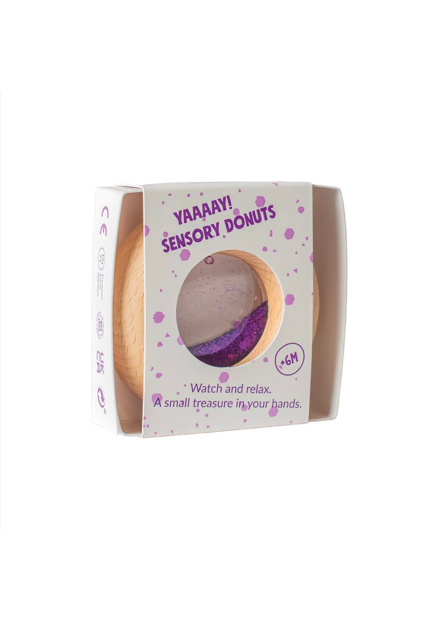 Donut sensoriel - Mauve