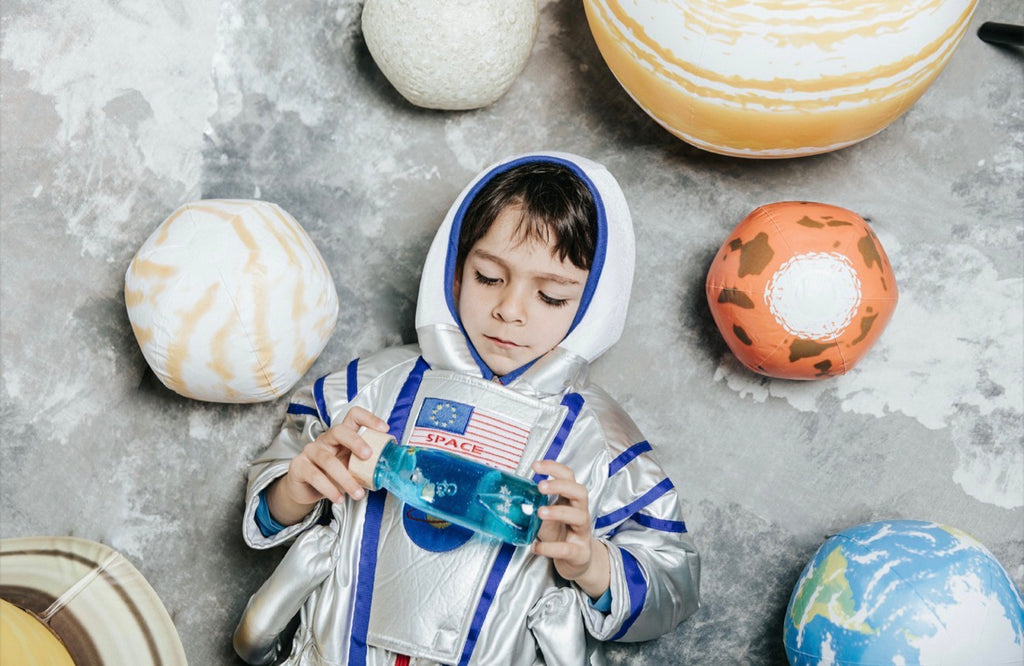 Bouteille sensorielle - Espace