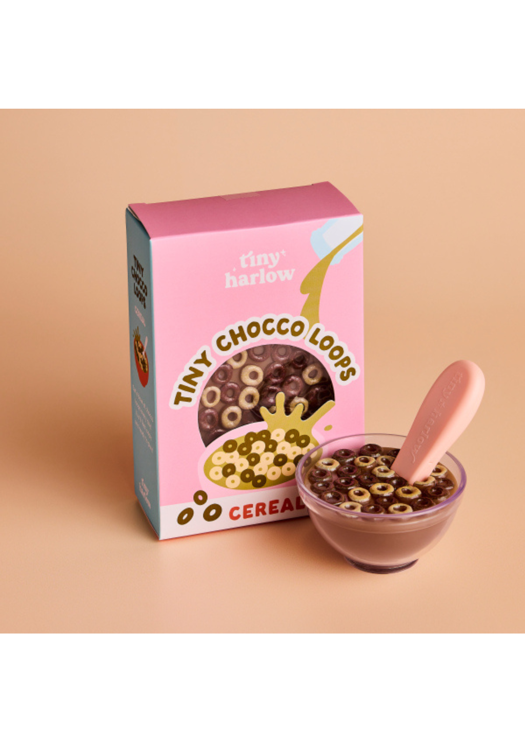 Tiny Choco Loops Cereal Bowl