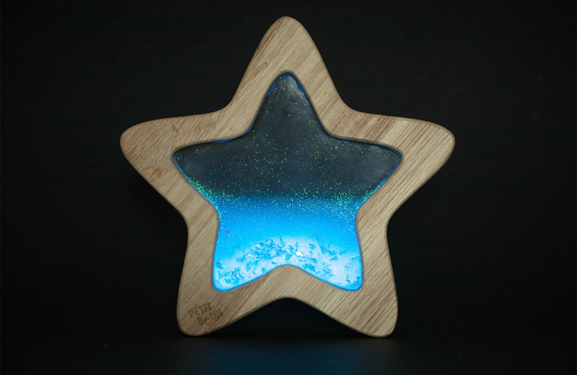 Étoile bleue sensorielle