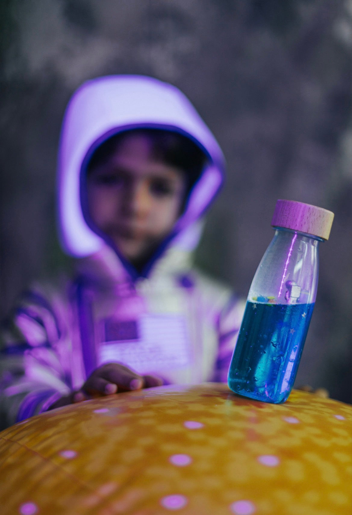 Bouteille sensorielle - Espace