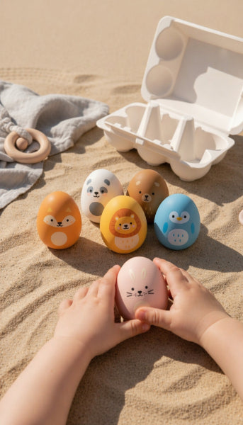 Egg Rattles Full Color