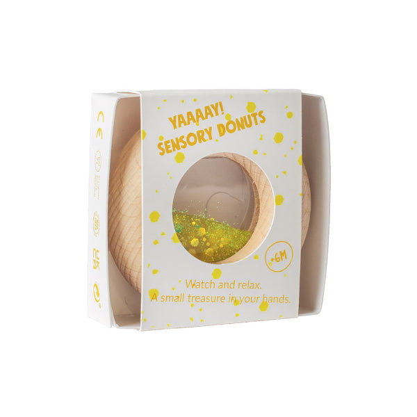 Donut sensoriel - Jaune