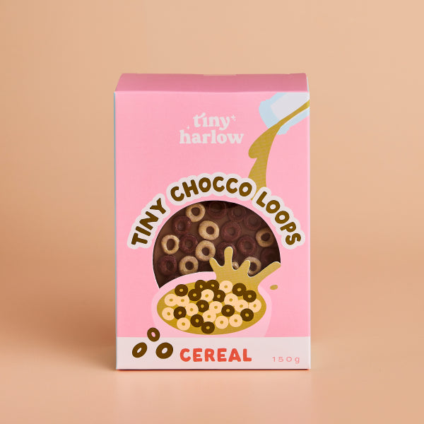 Tiny Choco Loops Cereal Bowl