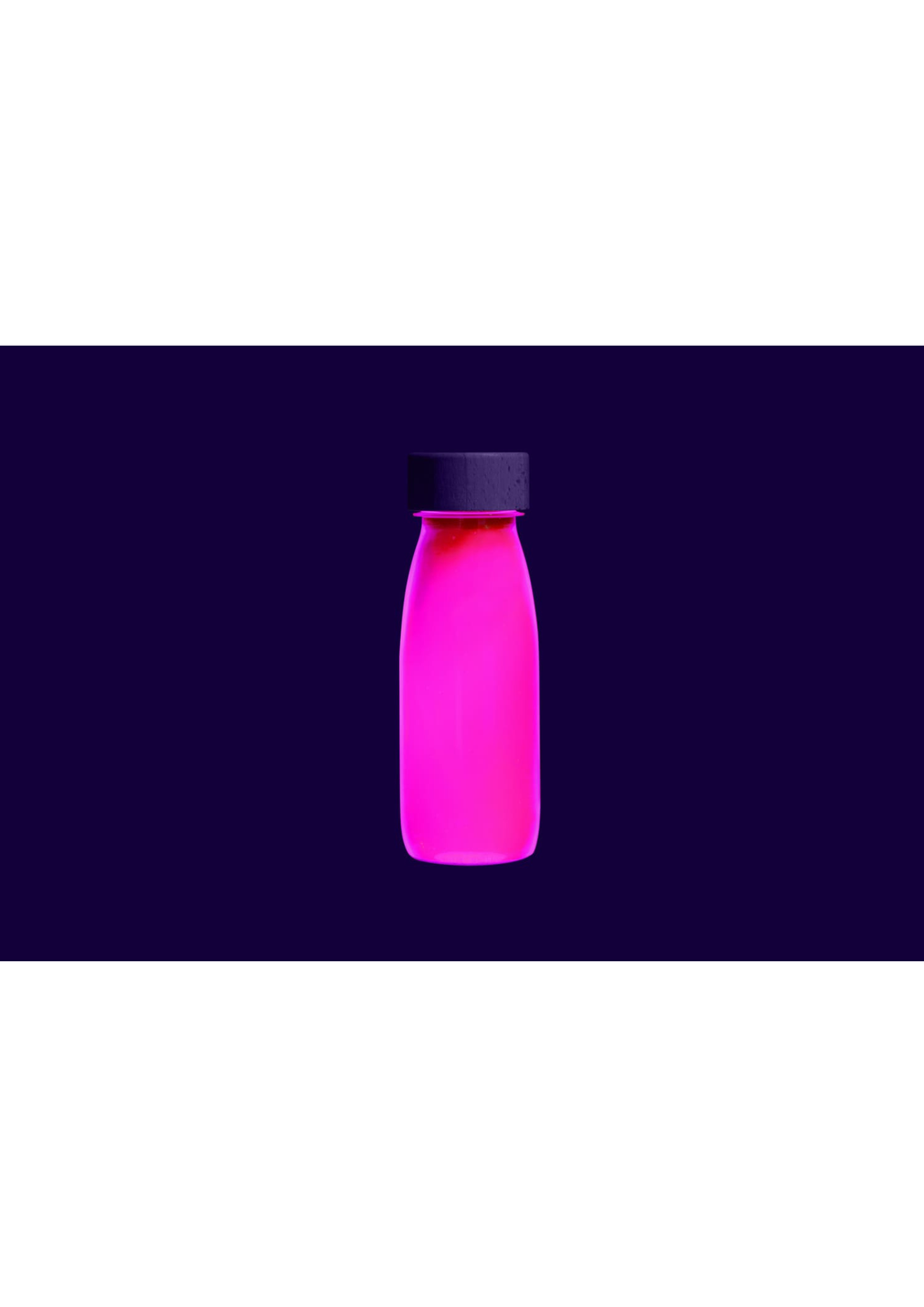 Bouteille sensorielle - Phosphorescente Rose