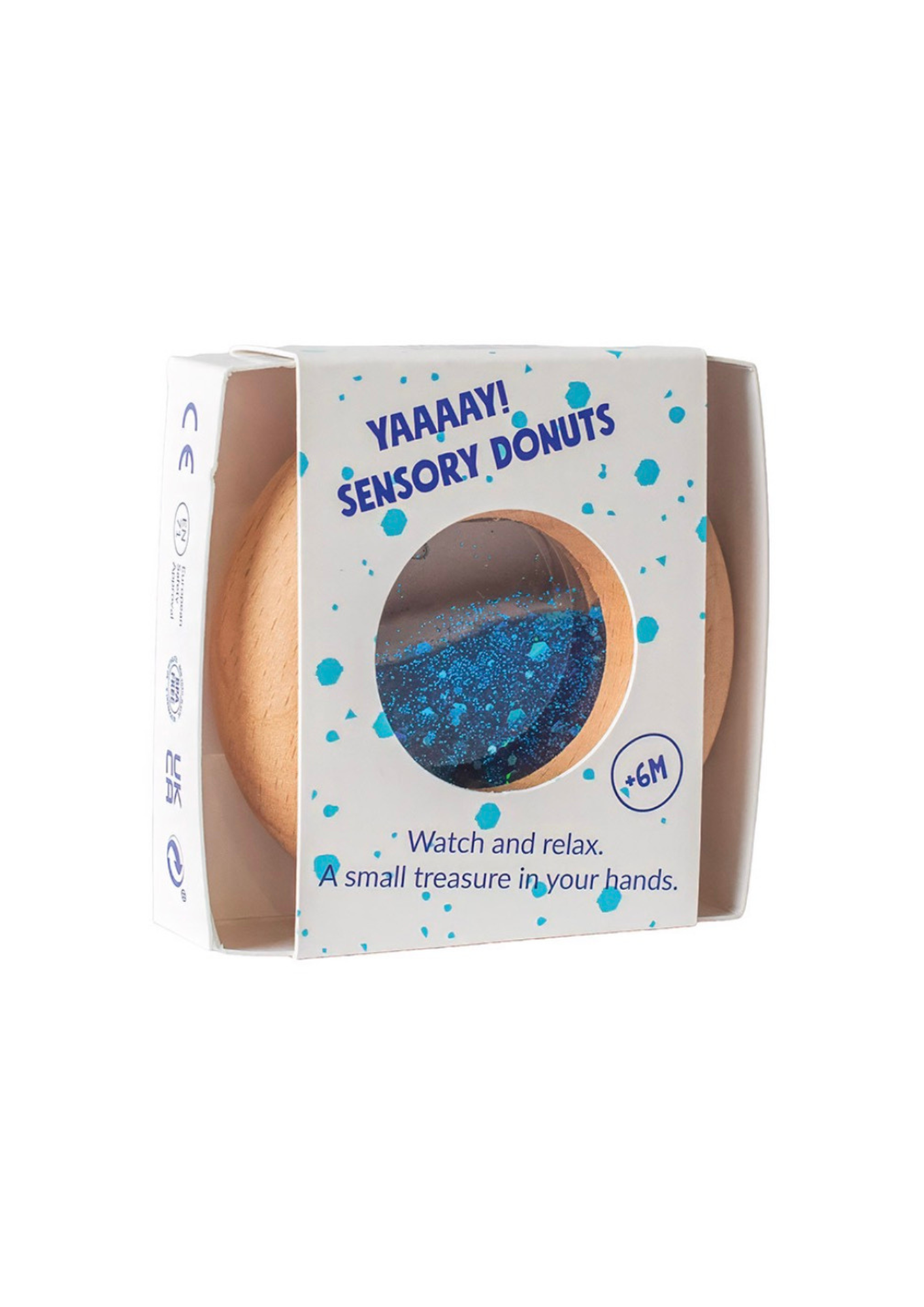Donut sensoriel - Bleu