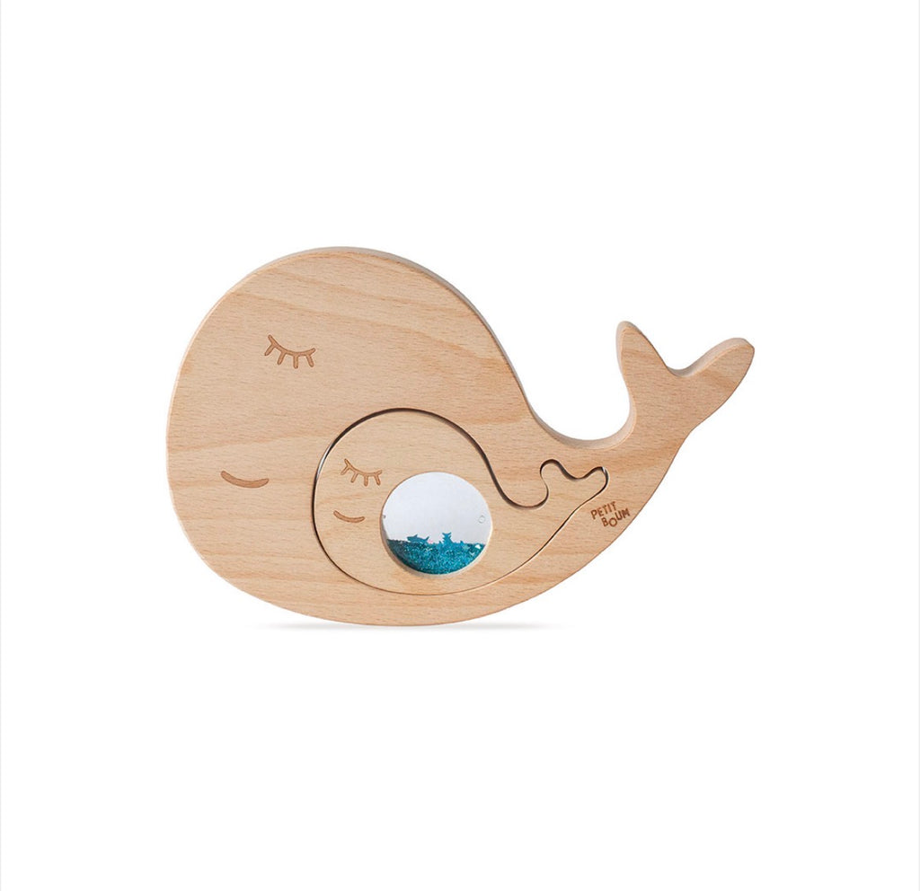Puzzle sensoriel - Baleine