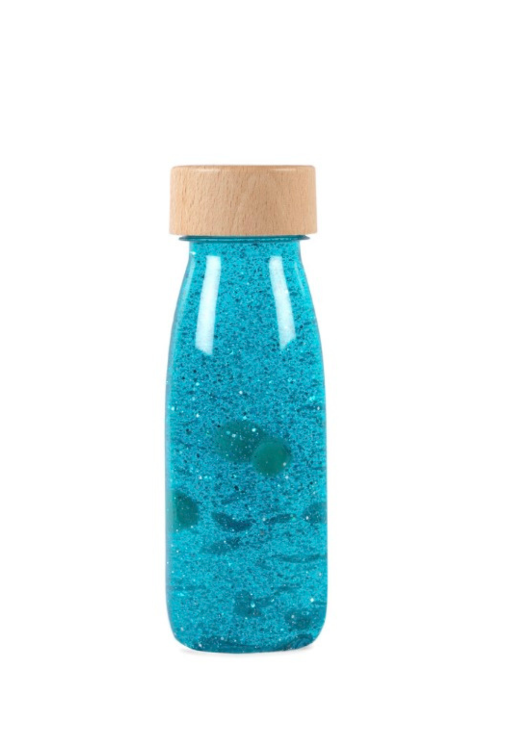Bouteille sensorielle - Turquoise