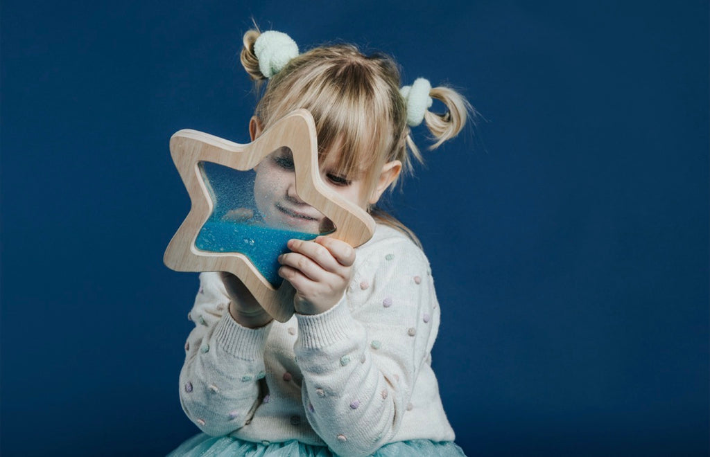 Étoile bleue sensorielle