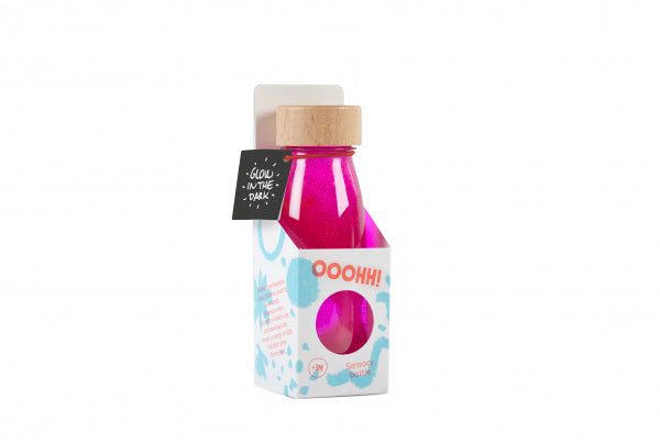 Bouteille sensorielle - Phosphorescente Rose