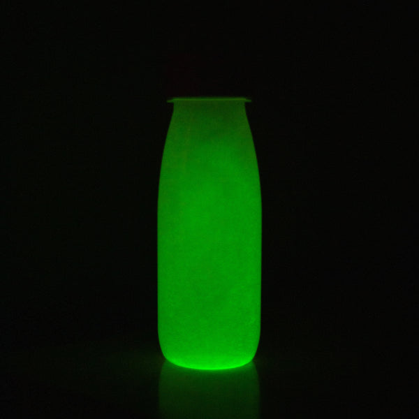 Bouteille sensorielle - Phosphorescente jaune