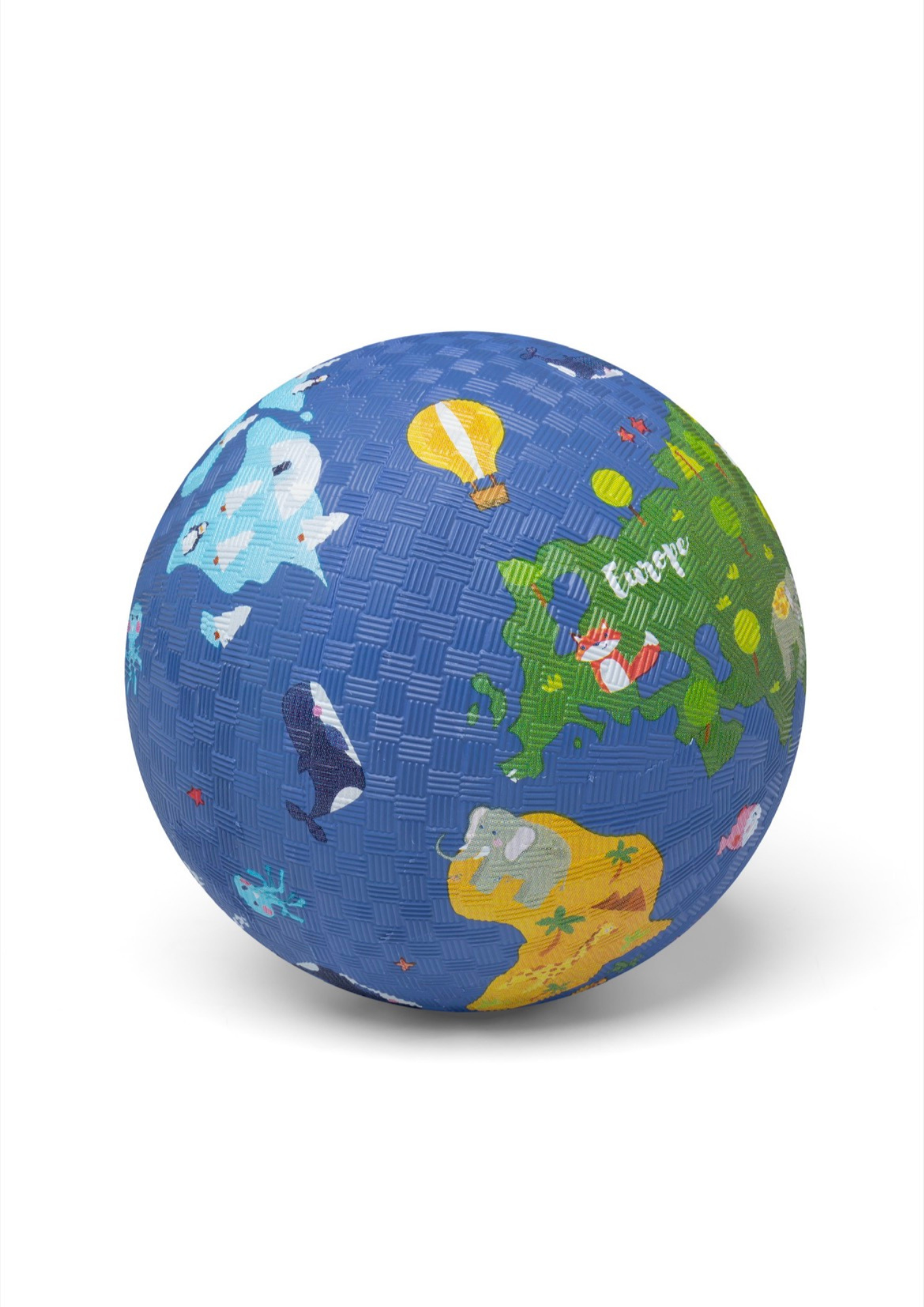 Balle - Thème planète terre - 18cm