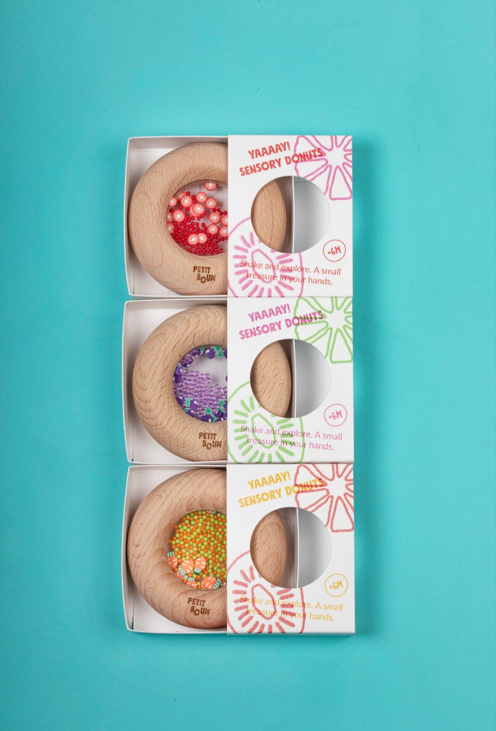 Donut sensoriel - Carottes