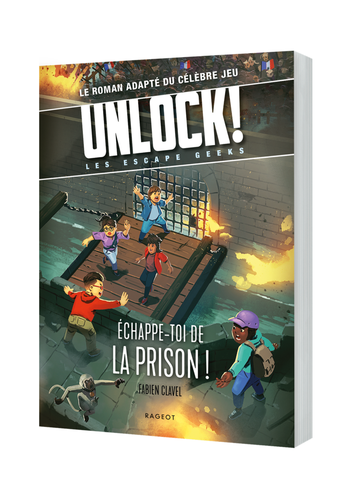 Unlock! Escape Geeks T6 - Échappe-toi de la prison