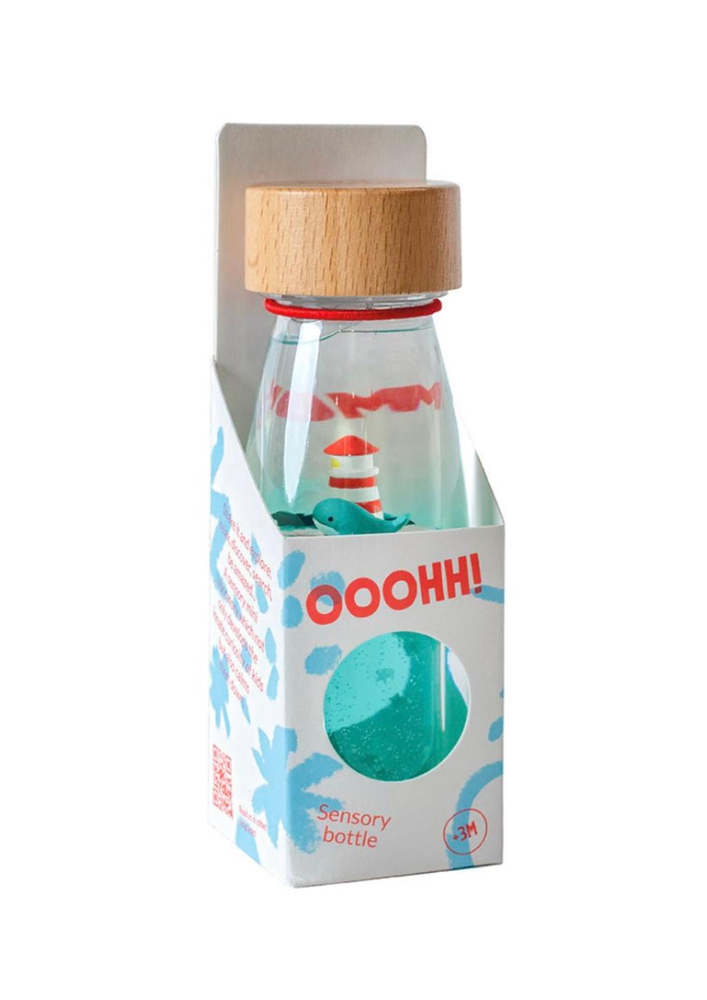 Bouteille sensorielle - Baleine
