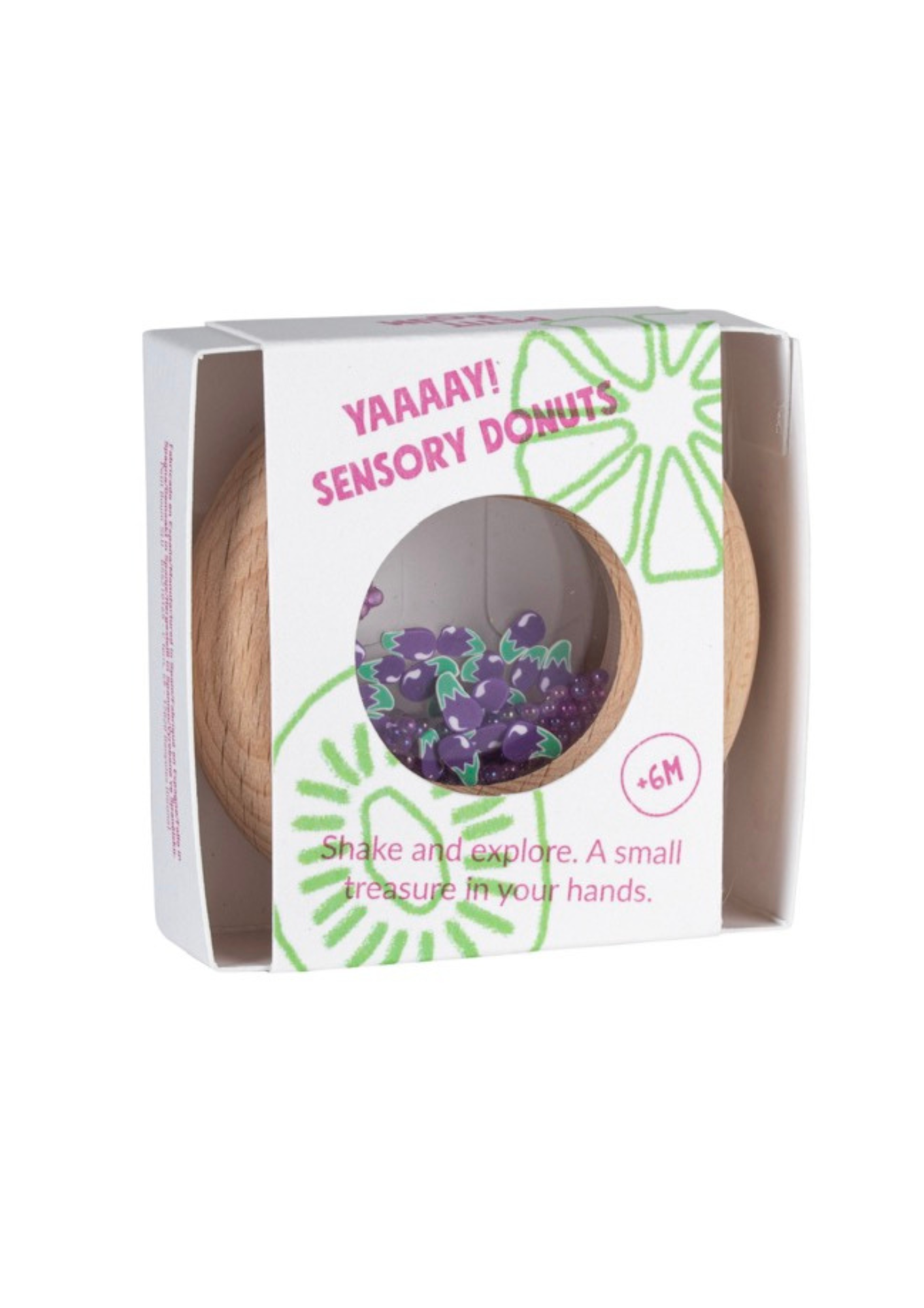 Donut sensoriel - Aubergine
