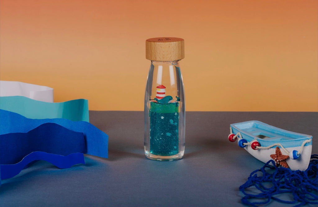Bouteille sensorielle - Baleine