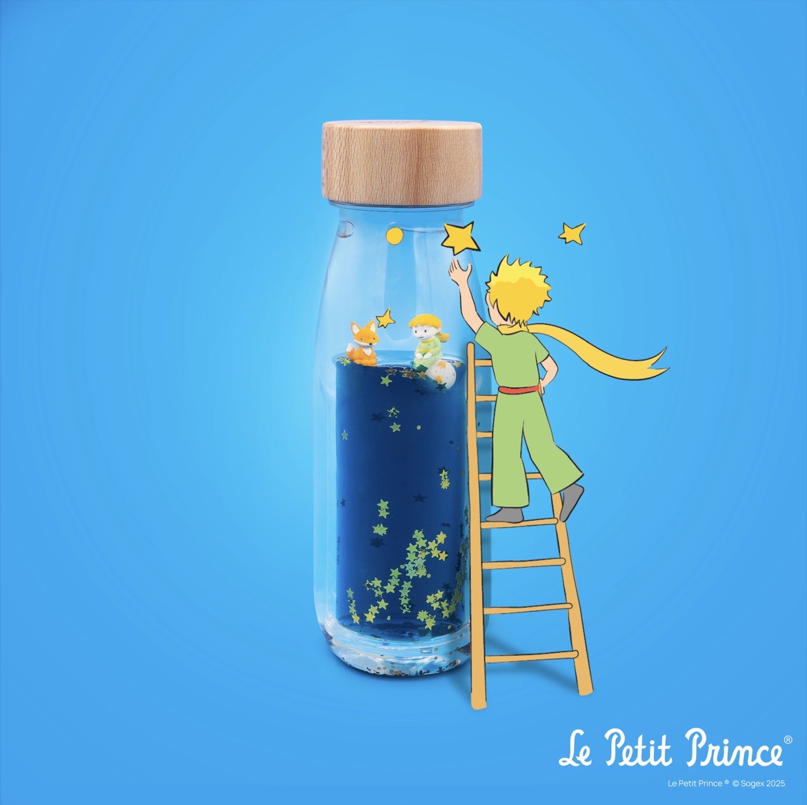 Bouteille sensorielle - Le Petit Prince