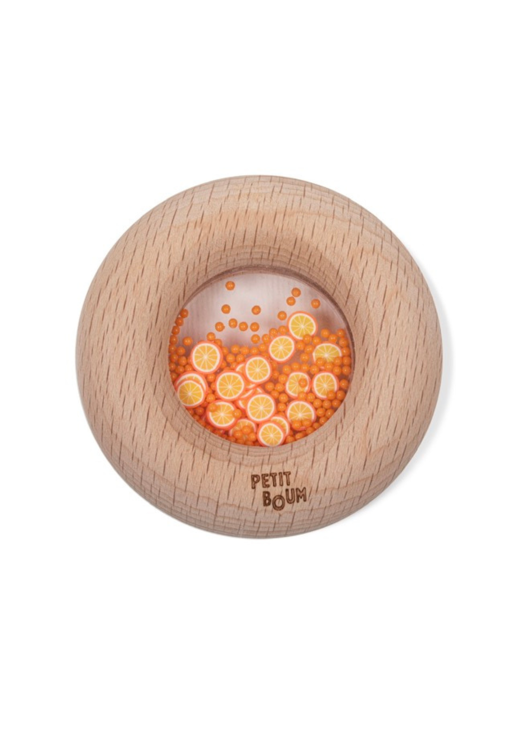 Donut sensoriel - Orange (fruit)