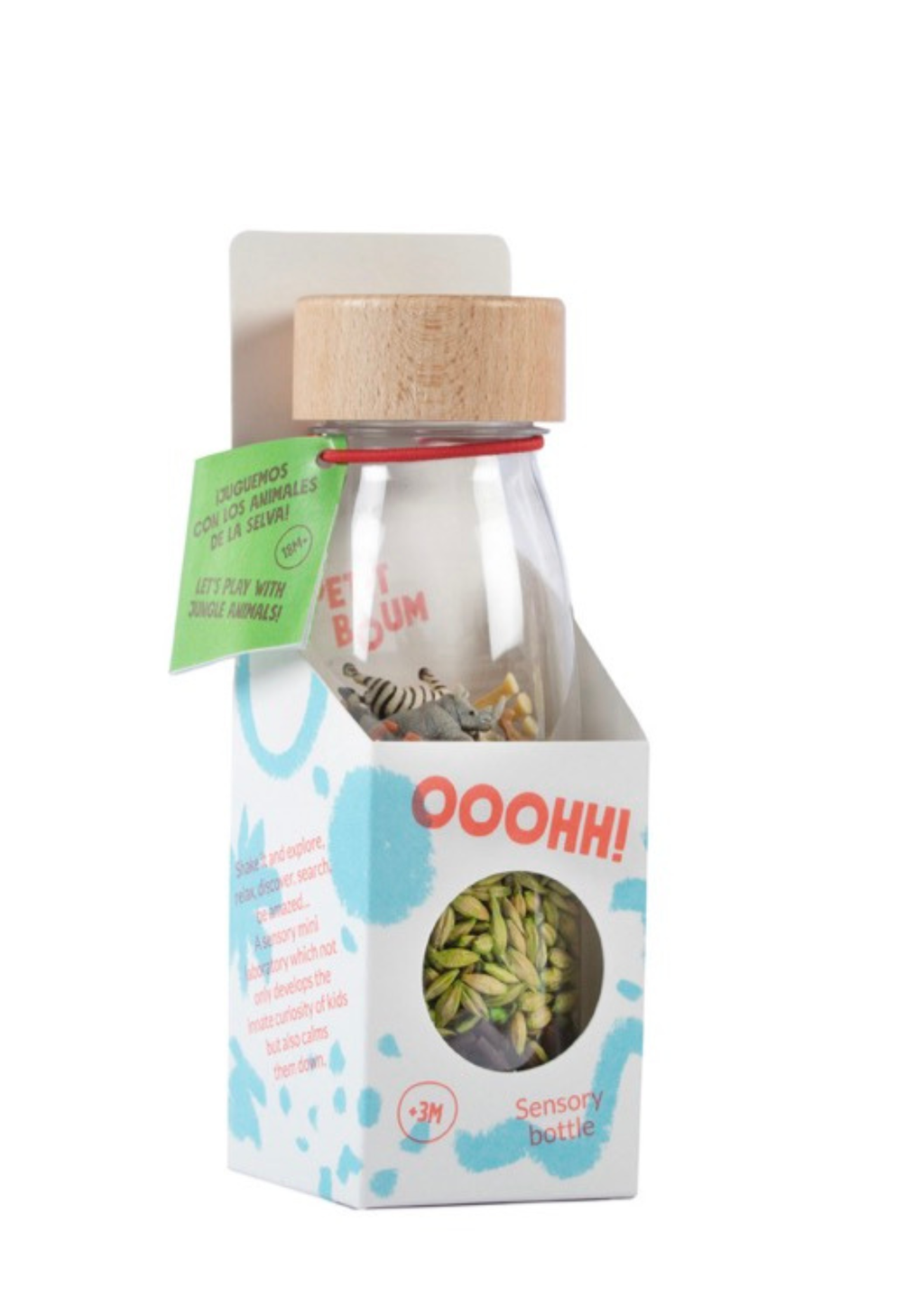 Bouteille sensorielle - Jungle