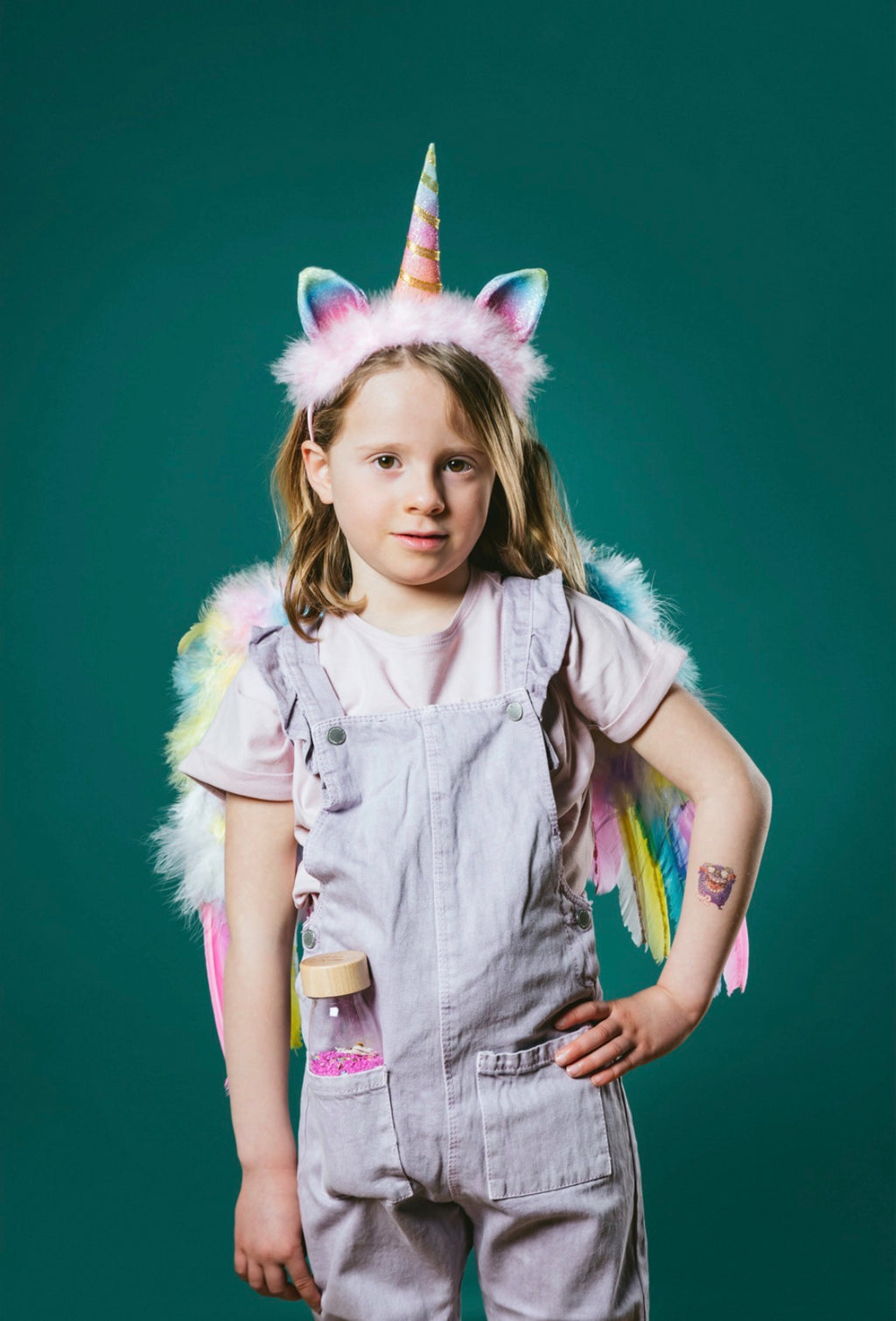 Bouteille sensorielle - Licorne