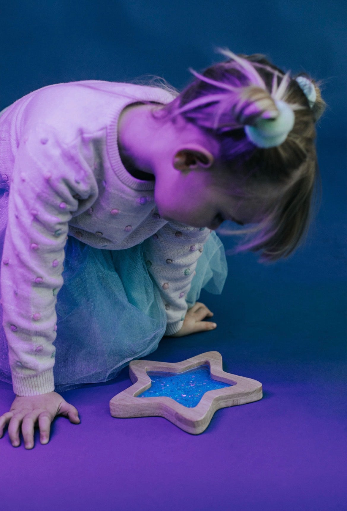 Étoile bleue sensorielle