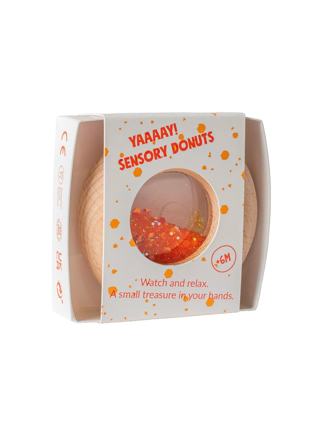 Donut sensoriel - Orange