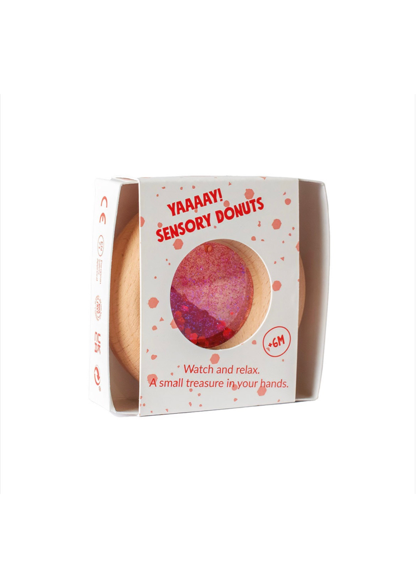 Donut sensoriel - Rouge