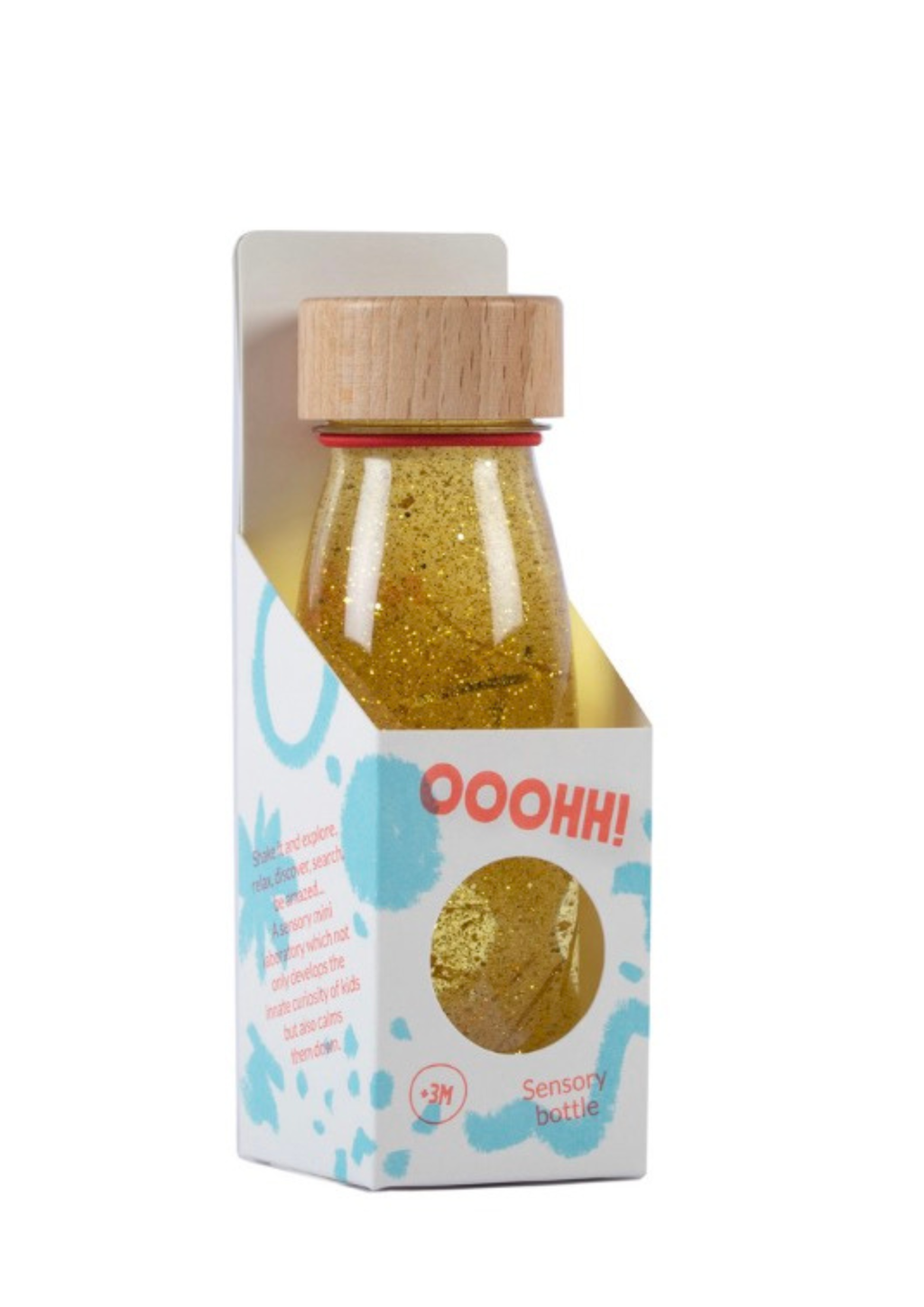 Bouteille sensorielle - Or