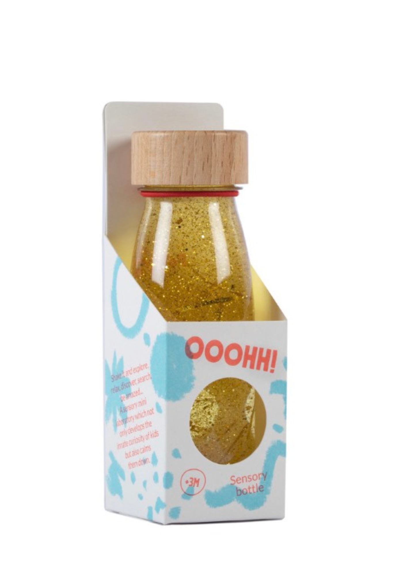 Bouteille sensorielle - Or