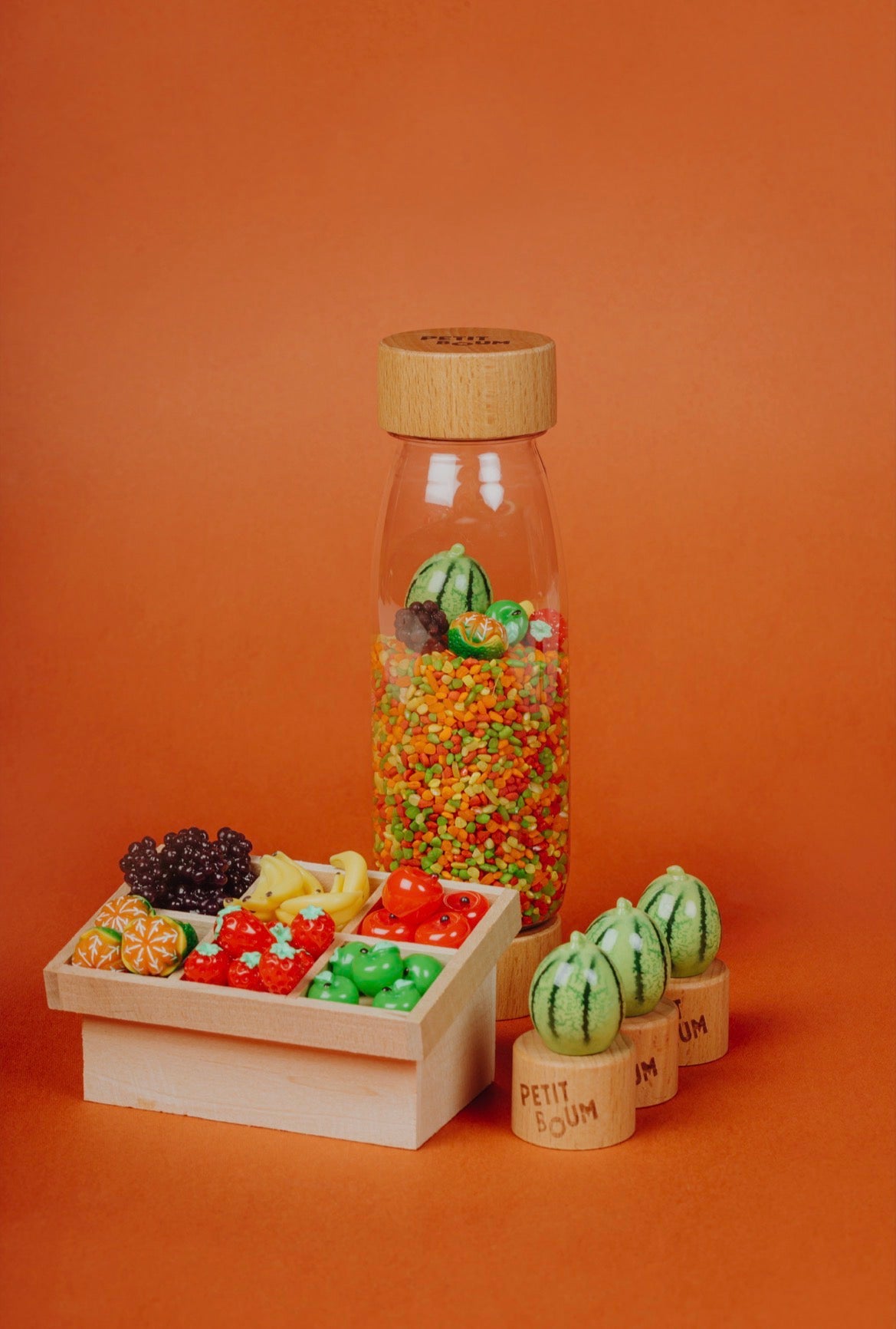 Bouteille sensorielle - Fruits