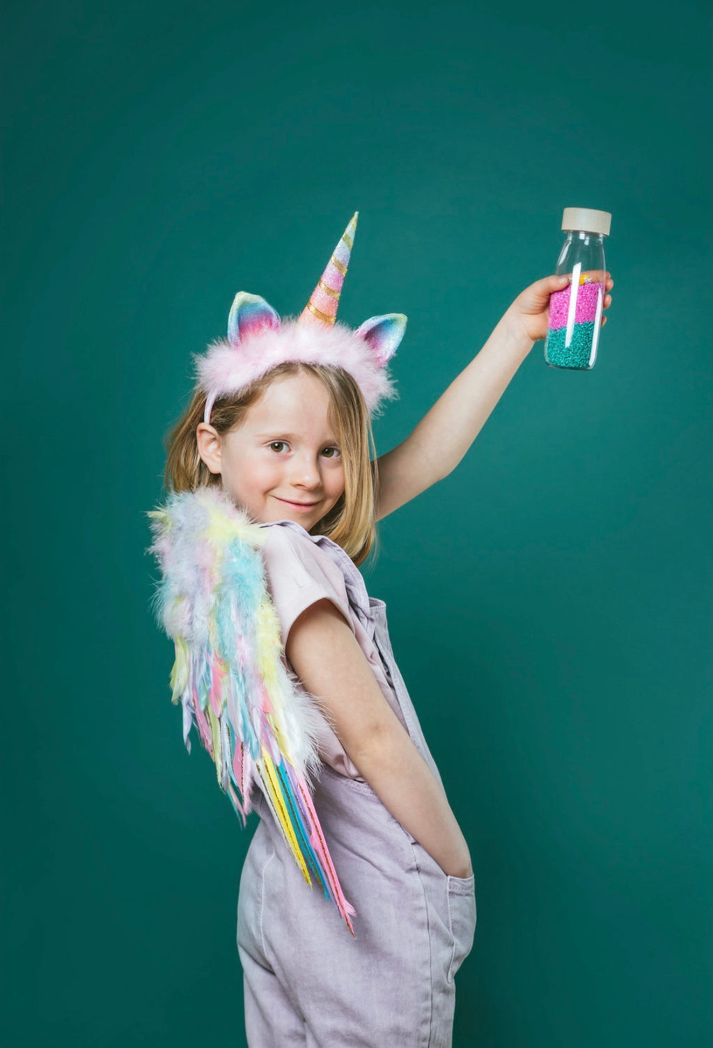 Bouteille sensorielle - Licorne