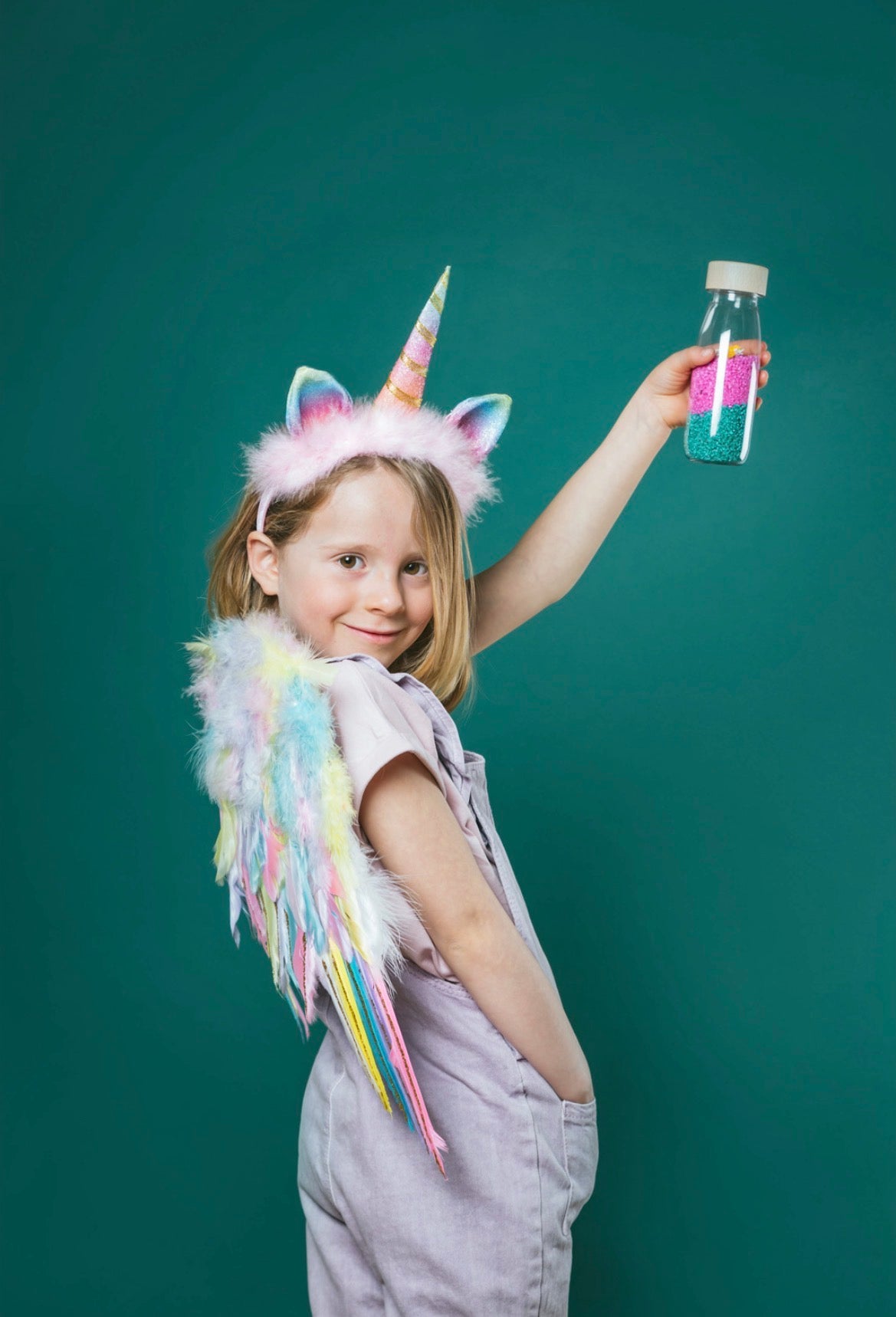 Bouteille sensorielle - Licorne