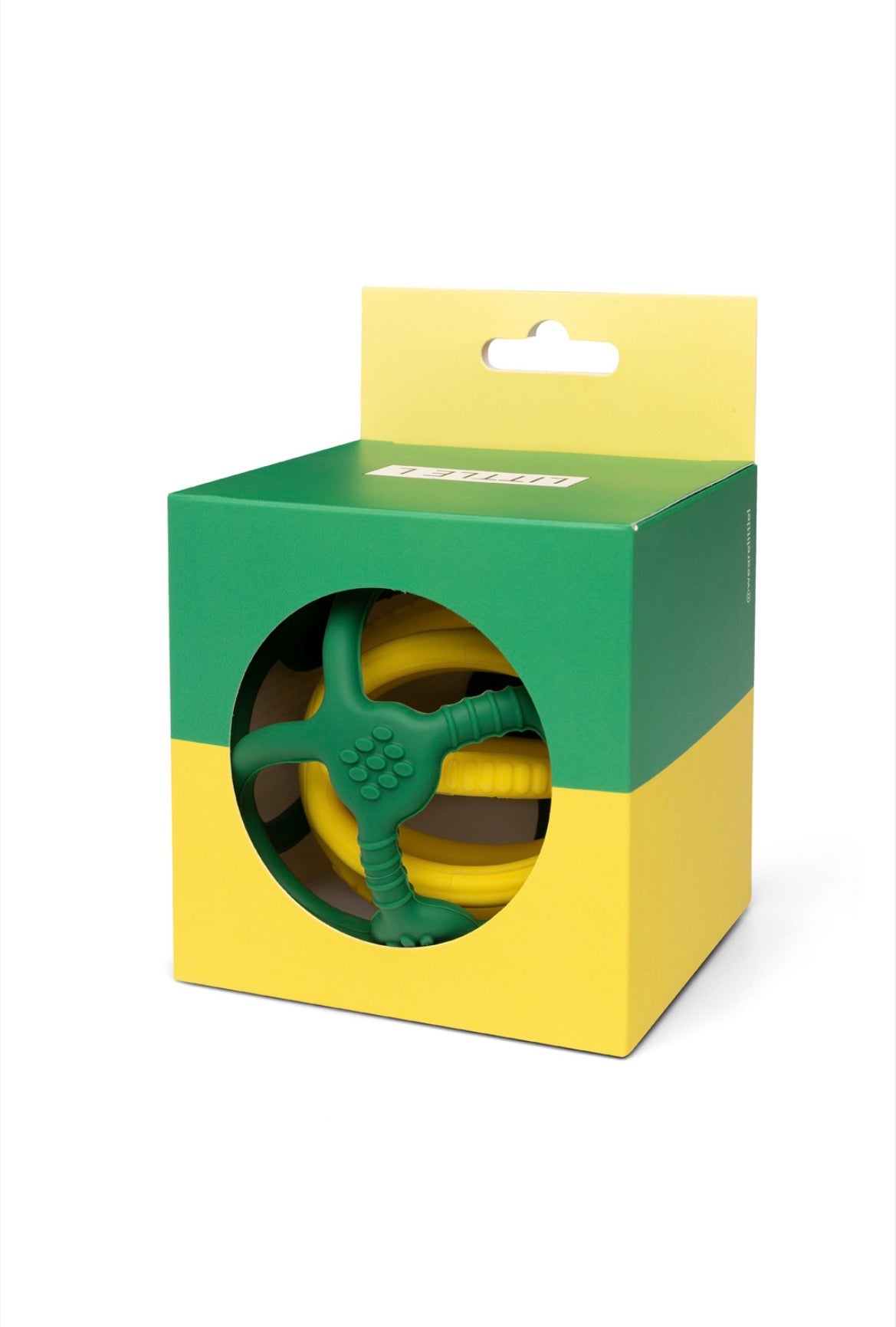 Set de 2 balles sensorielles - Vert et Jaune
